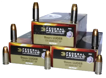 9mm Federal 124 Gr HST 1000 rnds (20 boxes of 50 rnds) M-ID: P9HST1 UPC: 029465094621